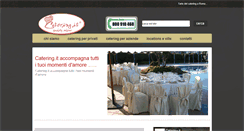 Desktop Screenshot of catering.it